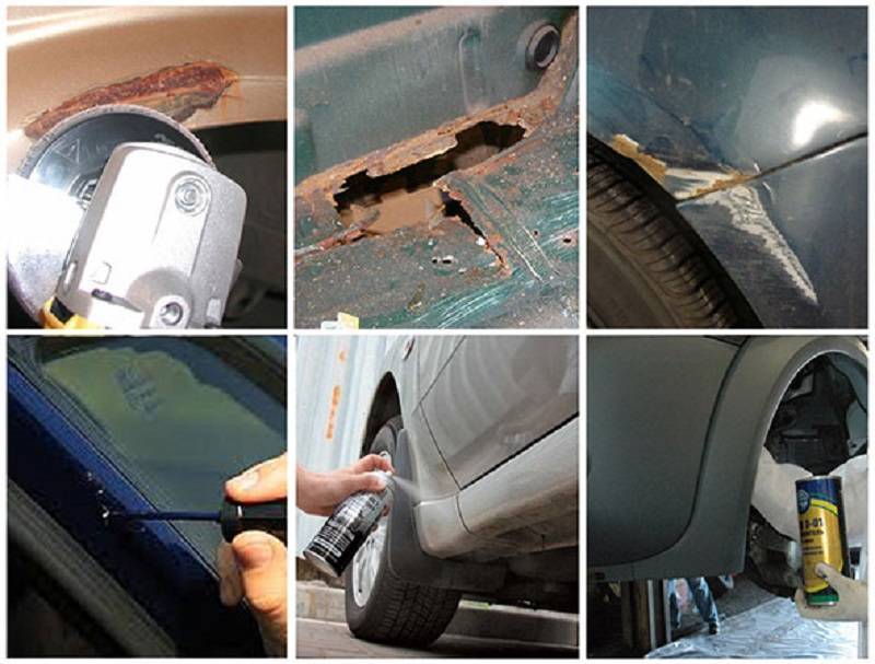 Как и чем убрать ржавчину с кузова автомобиля своими руками: пошаговая инструкция