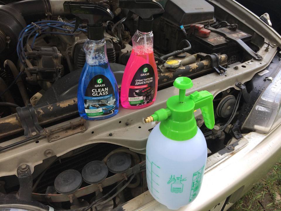 Средство для мойки двигателя автомобиля – чистим мотор сами!