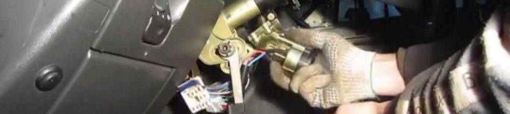 Как снять и заменить замок зажигания на ваз-2112: фото и видео