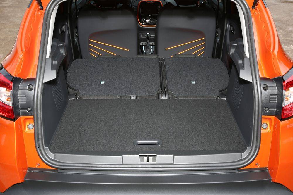 Багажник рено каптур: объем, размеры