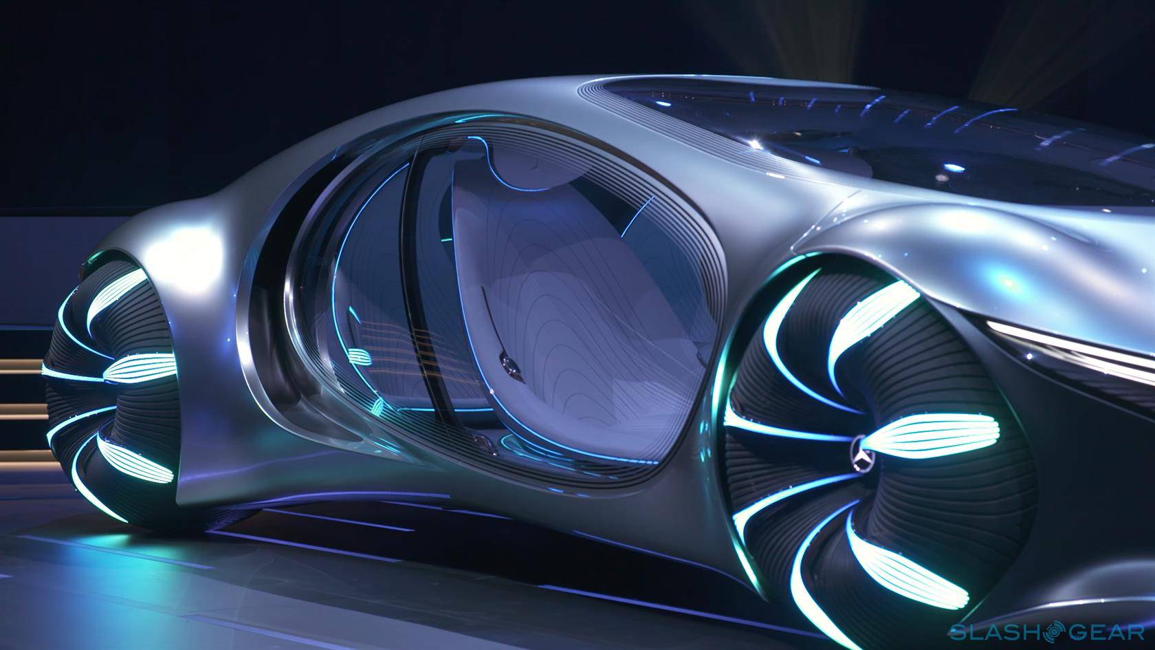Mercedes-benz vision avtr симбиотический концепт из аватара
