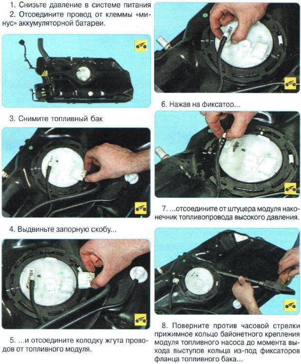 Топливный фильтр шевроле круз: как заменить: пошаговая инструкция и фото