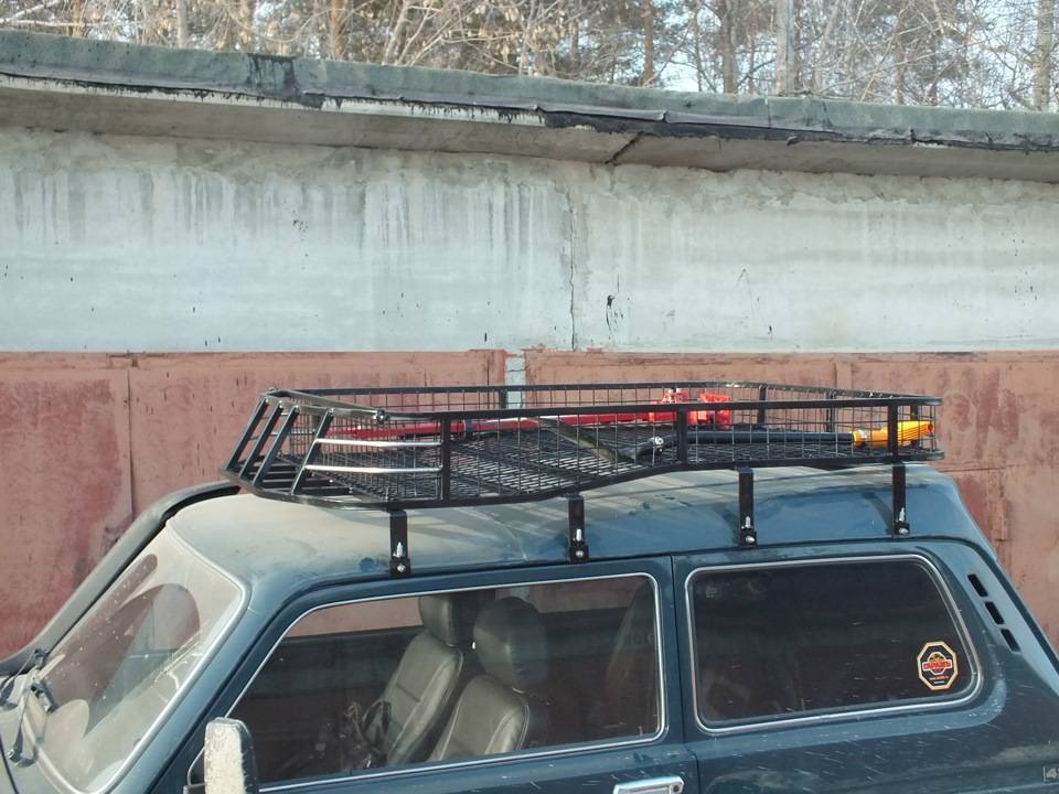 Как установить багажник на крышу нива шевроле видео