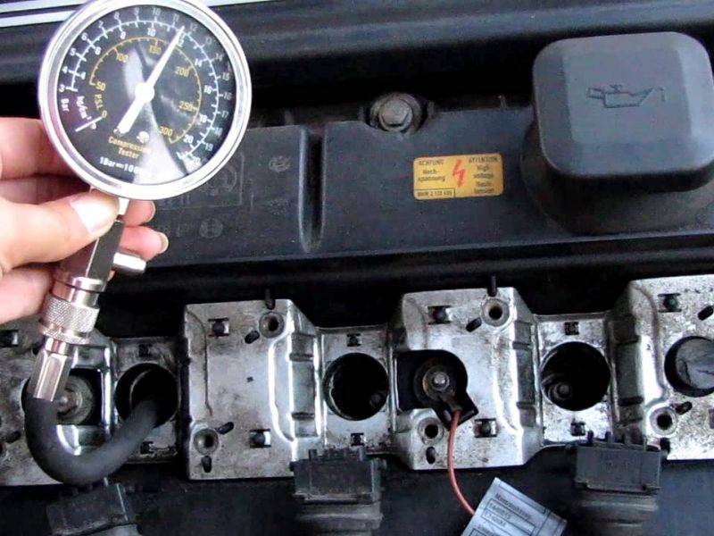 Как проверить компрессию в цилиндрах двигателя — бензин/дизель