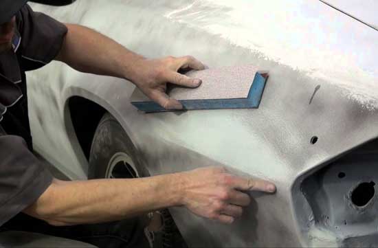 Инструкция по шпаклеванию автомобиля своими руками - покраска автомобиля своими руками