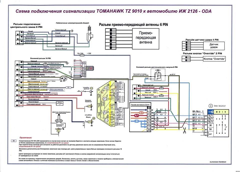 Tomahawk tz 9011 инструкция