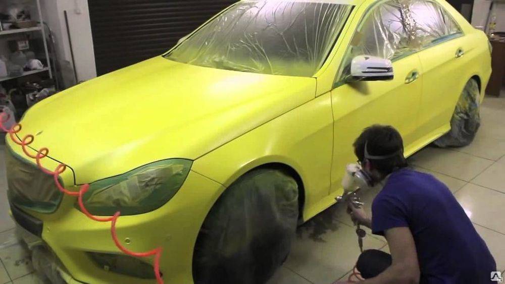 Как самостоятельно покрасить машину?