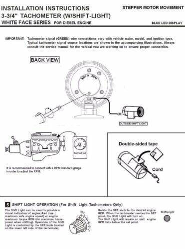 Как подключить тахометр на дизельный двигатель