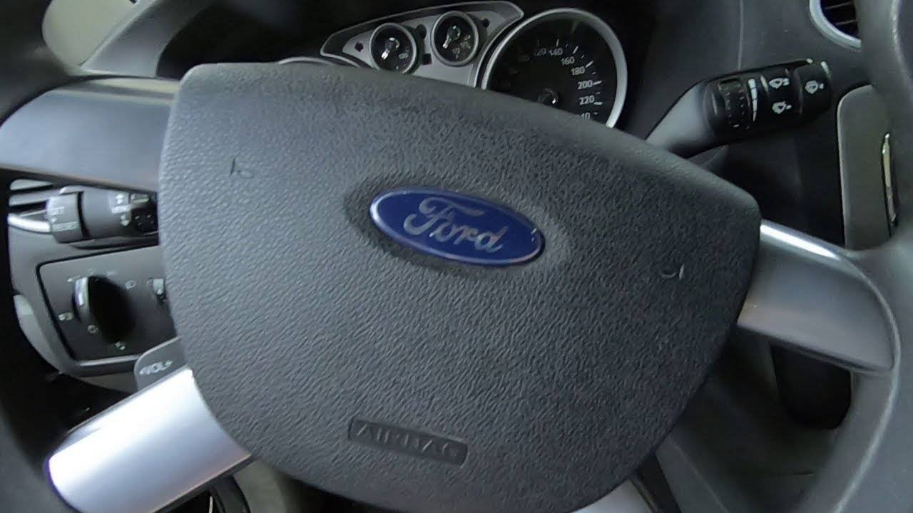 Видео как снять руль на форд фокус 2