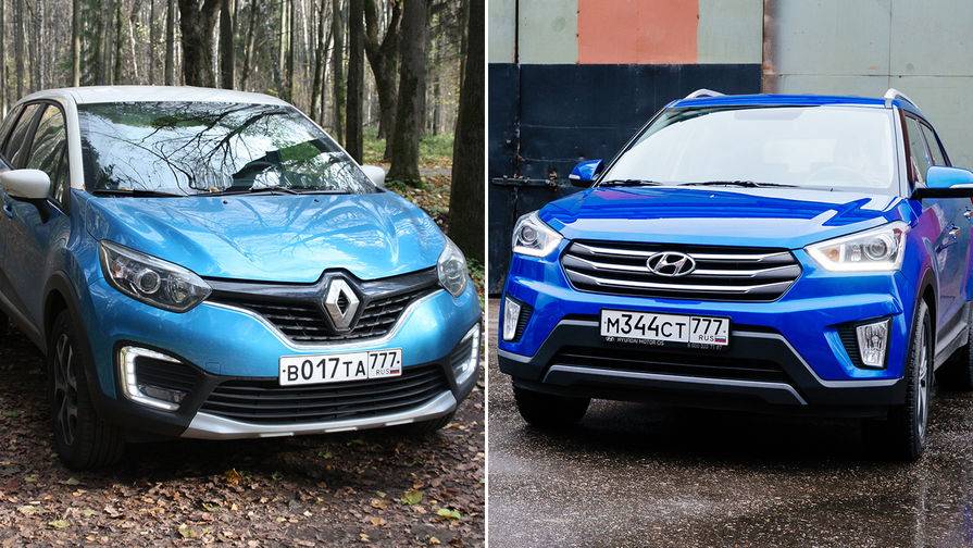 Renault kaptur против hyundai creta – что выбрать
