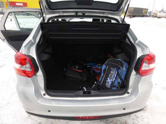 Объем багажника лады гранта седан: реальные показатели