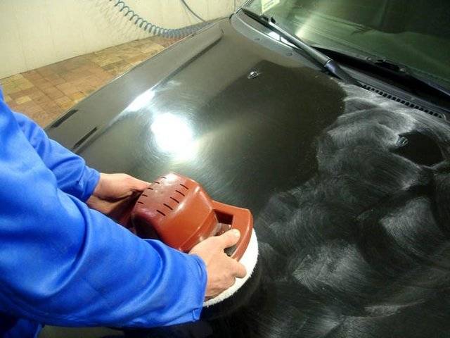 Полировка кузова автомобиля после покраски своими руками (фото + видео урок)