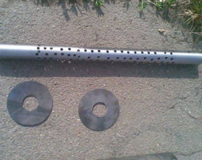 Самодельный глушитель на мото
