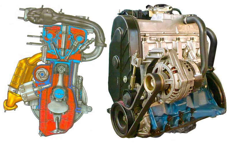 Как работает двигатель лада гранта 8 клапанов