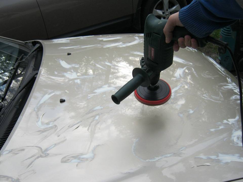Полировка автомобиля после покраски своими руками