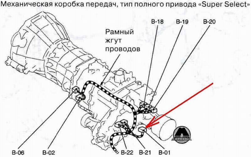 Схема датчика скорости тойота