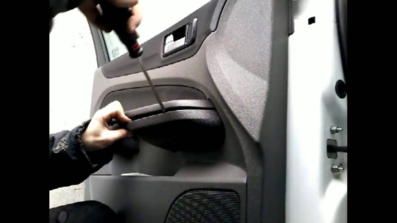 Как снять обшивку двери с форд фокус 1, 2, 3: пошаговая инструкция с фото и видео