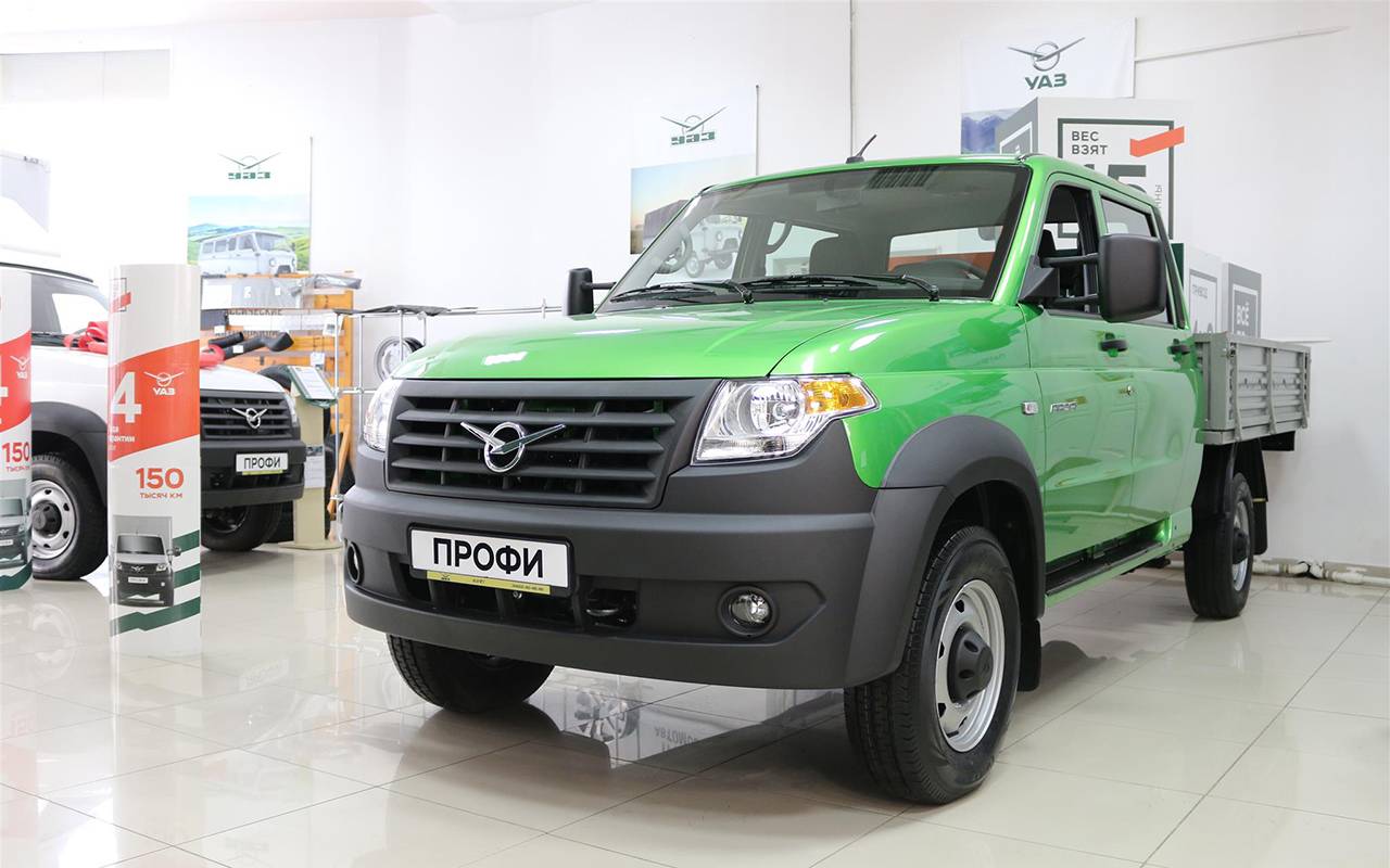 УАЗ представил обновленный грузовичок «Профи»