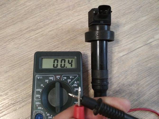 Как проверить катушку зажигания мультиметром: снять и прозвонить тестером