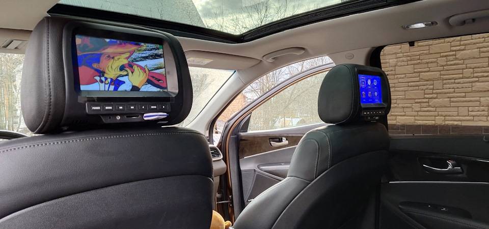 Телевизор в подголовник автомобиля своими руками – схема-авто – поделки для авто своими руками