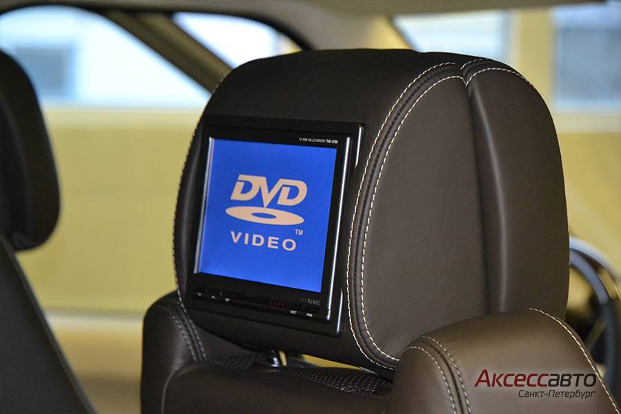 Подголовники для авто  как установить монитор с двд своими руками? : видео