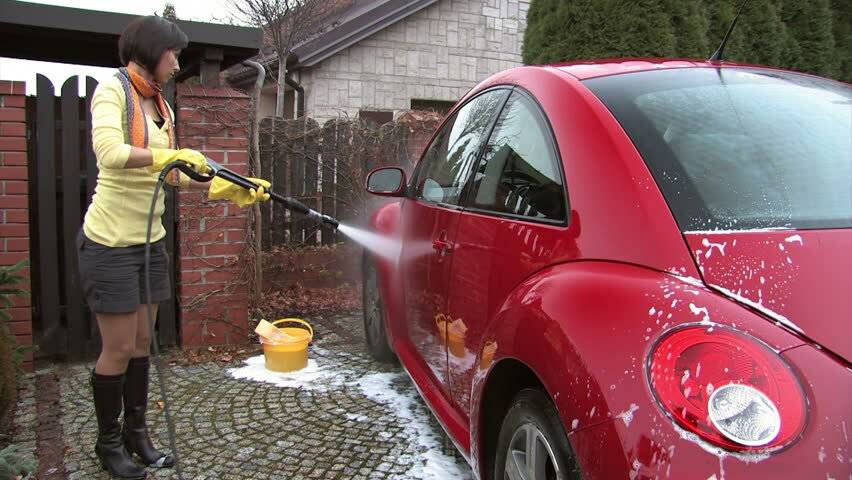 Как правильно мыть машину вручную