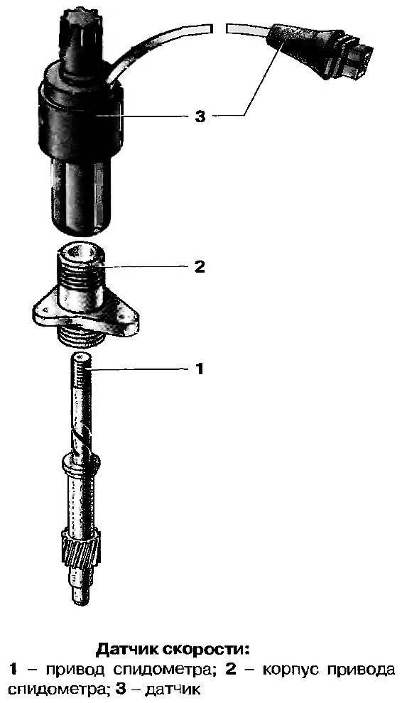 Привод спидометра чертеж