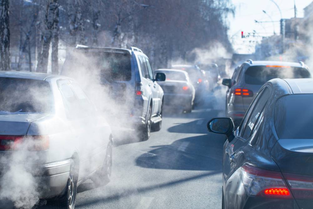 Загрязнение атмосферы автотранспортом в россии