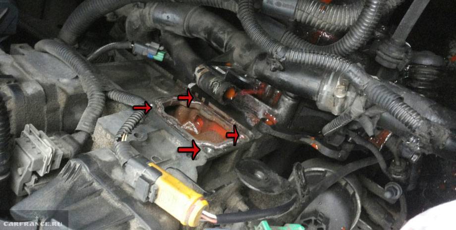 Детальная инструкция по замене термостата на автомобиле peugeot 307