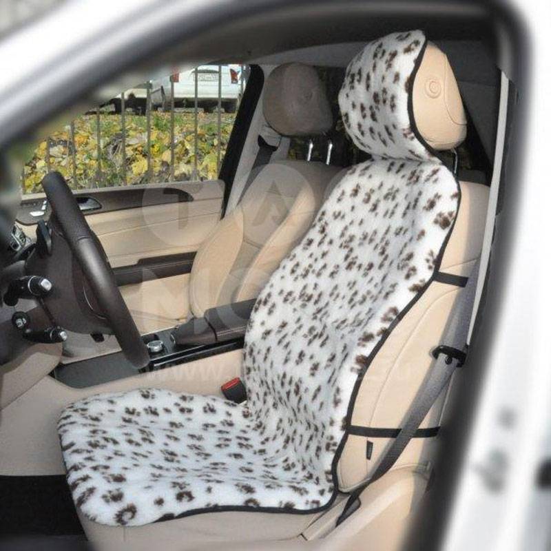 Накидки на автомобильные сиденья: меховые и из других материалов на заднее и переднее