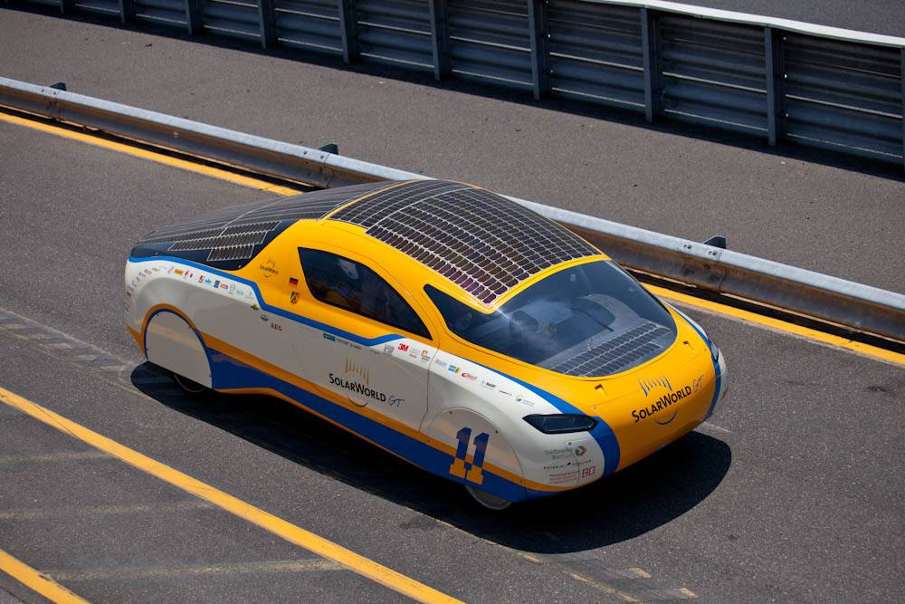 Автомобили на солнечных батареях: фото, описание