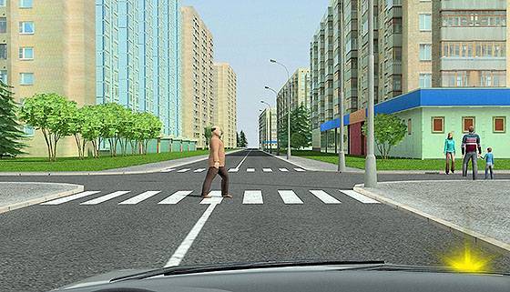 Какие правила действуют на пешеходном переходе?