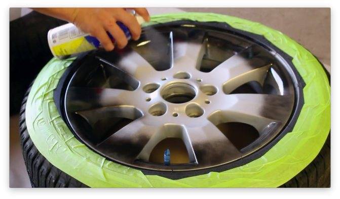 Как и чем красить колесные диски автомобиля