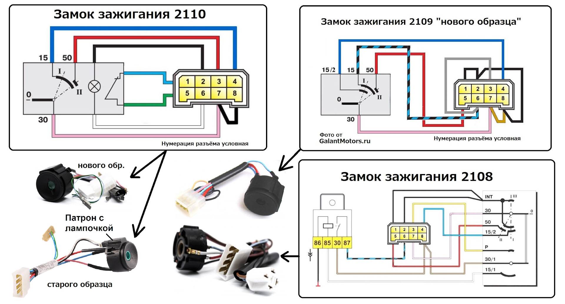 Схема подключения музыки ваз 2114